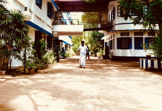 Ayurveda Hospital Entrance