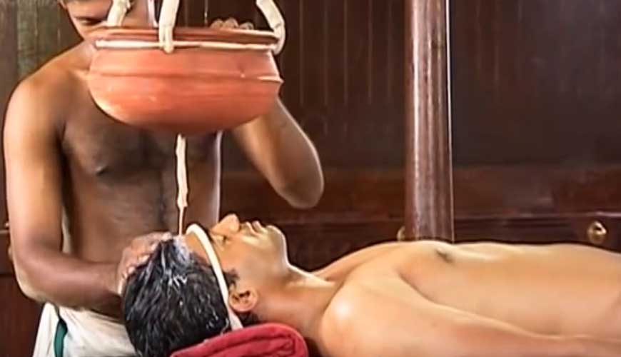 Takradhara Ayurveda Therapy @Matt India