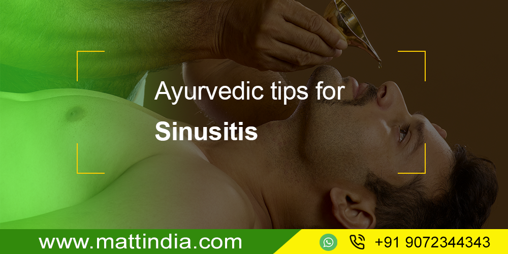 Ayurvedic Tips for Sinusitis