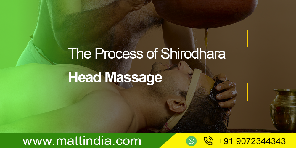 The Process of Shirodhara Head Massage