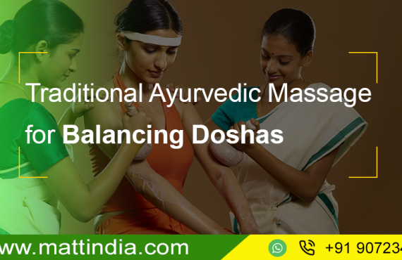 Traditional Ayurvedic Massage for Balancing Doshas