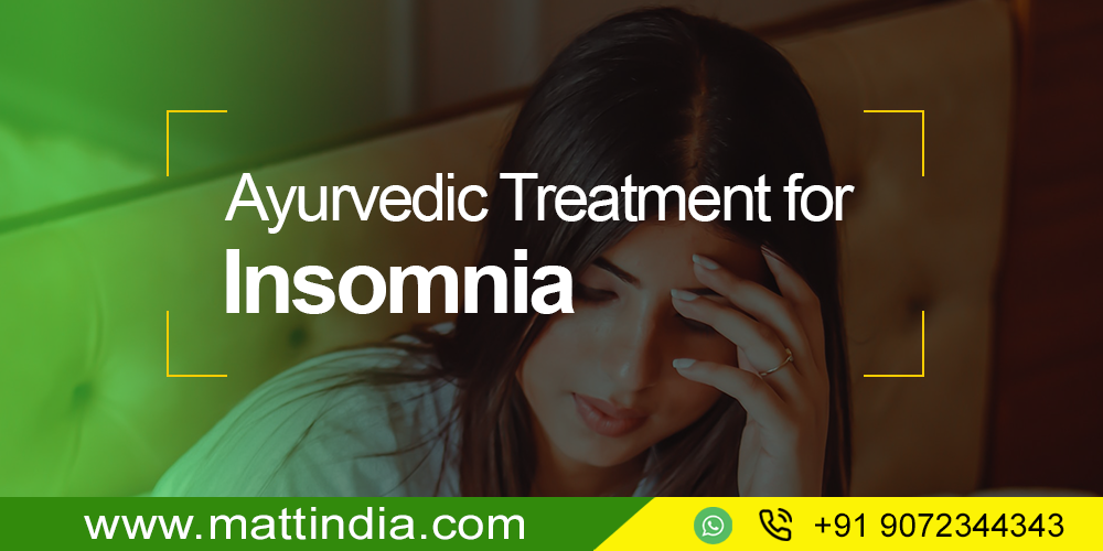 Ayurvedic Treatment for Insomnia