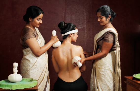 Kerala Ayurveda Beauty Therapy Package for Glowing Skin and Hair