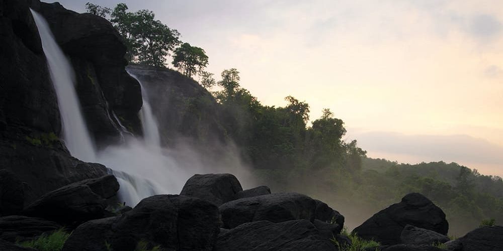 Athirapally and Vazhachal Waterfalls a Tourist Attraction in Kerala