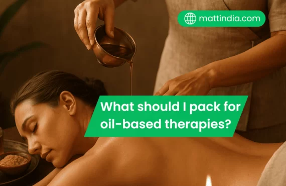 What should I pack for oil-based therapies