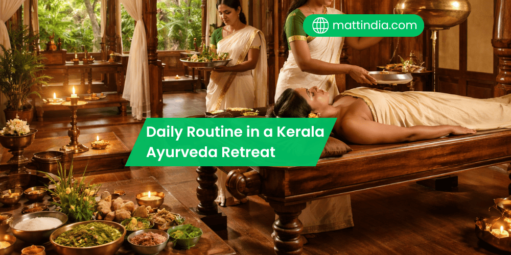 Daily Routine in a Kerala Ayurveda Retreat