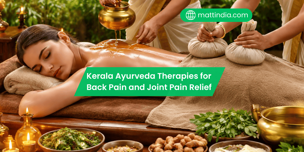 Kerala Ayurveda Therapies for Back Pain and Joint Pain Relief