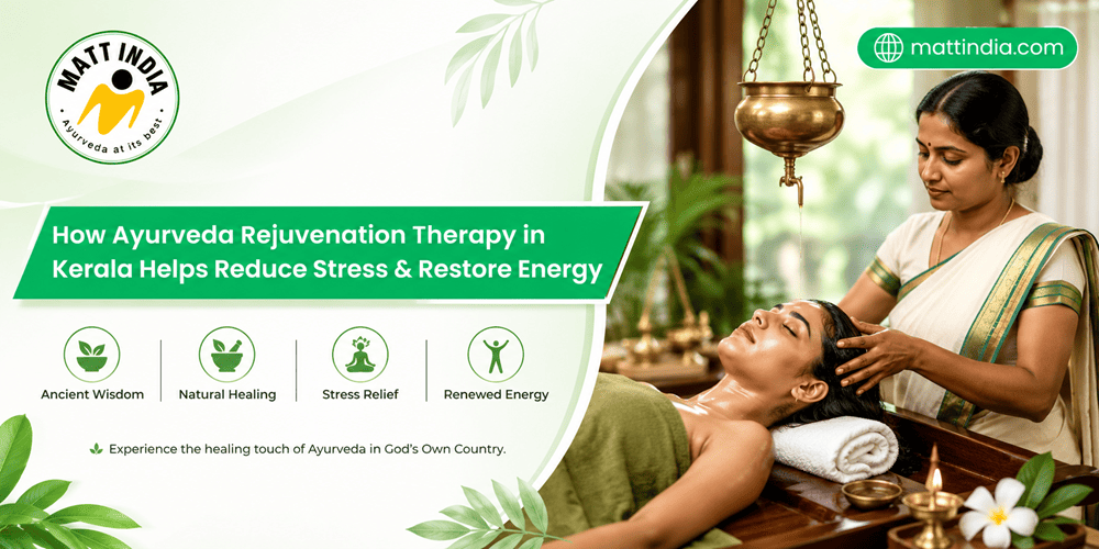 How Ayurveda Rejuvenation Therapy in Kerala Helps Reduce Stress & Restore Energy