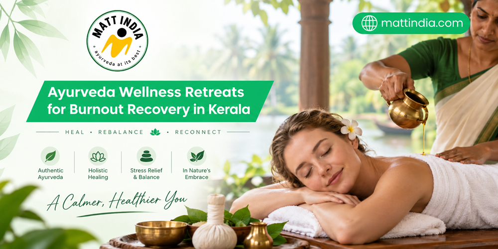 Ayurveda Wellness Retreats for Burnout Recovery in Kerala